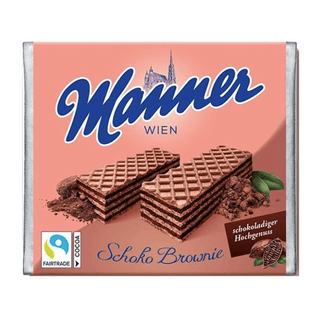 manner chocolate brownie wafers