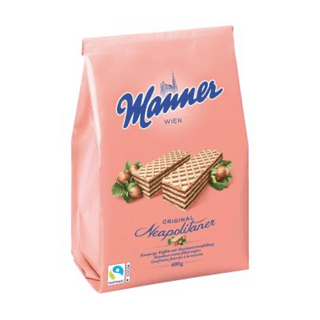 Manner Hazelnut Wafer Bag 400g