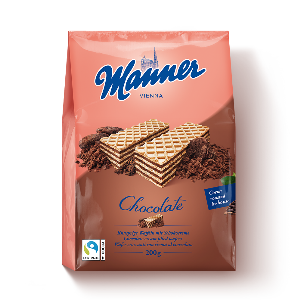 Manner Chocolate Wafer Bag 200g