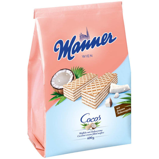Manner Coconut Wafer Bag 400g