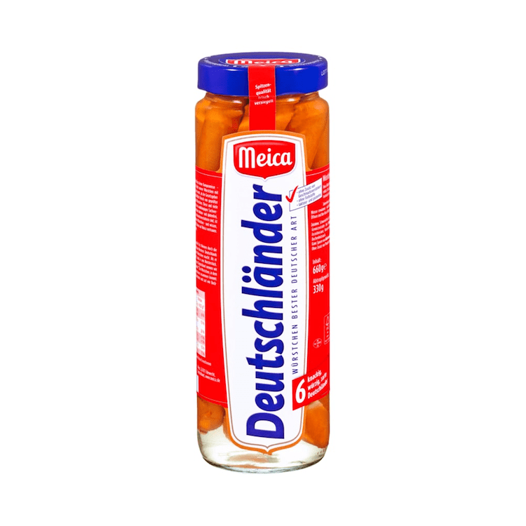 Meica Deutschländer – German Sausages in a Jar