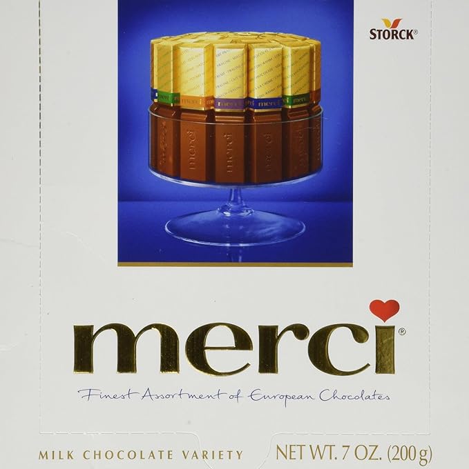 Merci Milk Chocolate Variety Box With Tray – One Stop German Shop