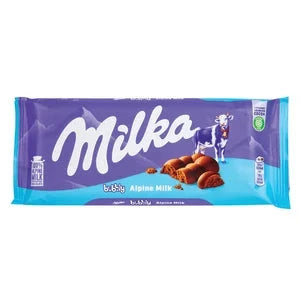 german alpine milk chocolate from milka