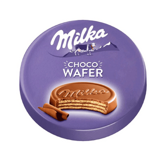 Milka Choco Wafer packaging on a white background