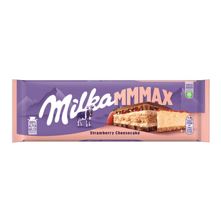 german milk chocolate strawberry cheesecake from Milka mmmax