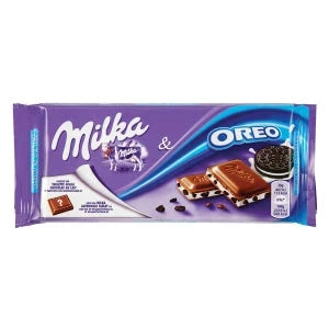 Milka oreo chocolate bar from germany