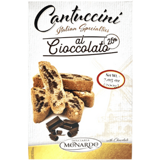 Monardo chocolate-rich cantuccini biscuits.