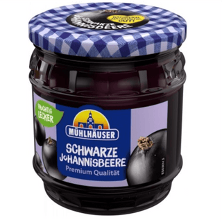 Mühlhäuser Black Currant Jam Schwarze Johannisbeere