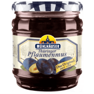 the original german plum jam from mühlhäuser