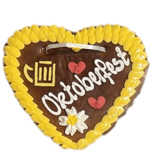 Oktoberfest 2025 Stringed Heart yellow