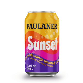 paulaner spezi called sunset