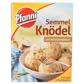 german bread dumplings with onions from fanni