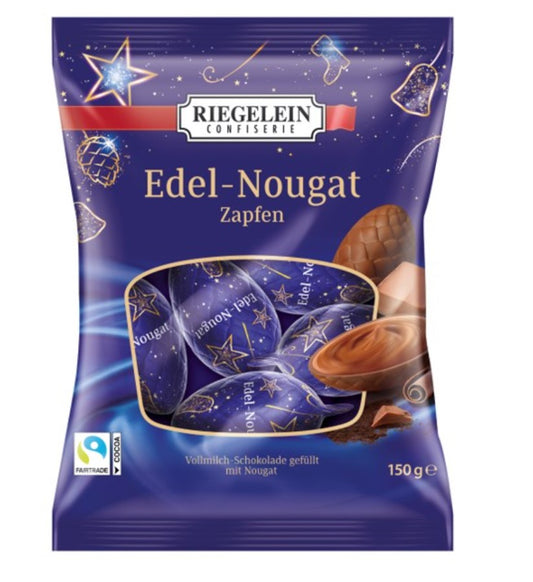 Riegelein Edel-Nougat Zapfen with Loop