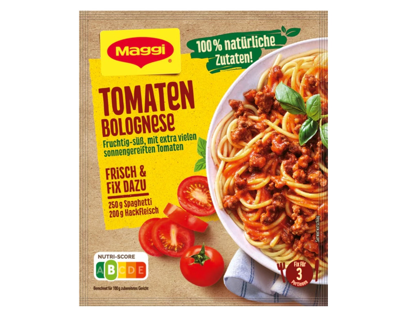 Maggi Tomaten Bolognese