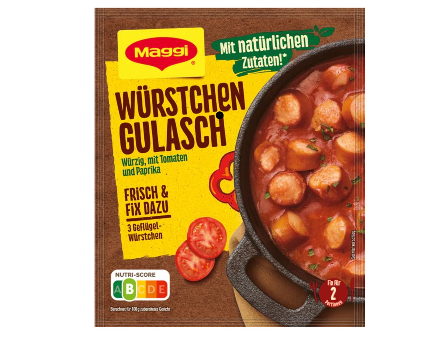 Maggi Würstchen Gulasch