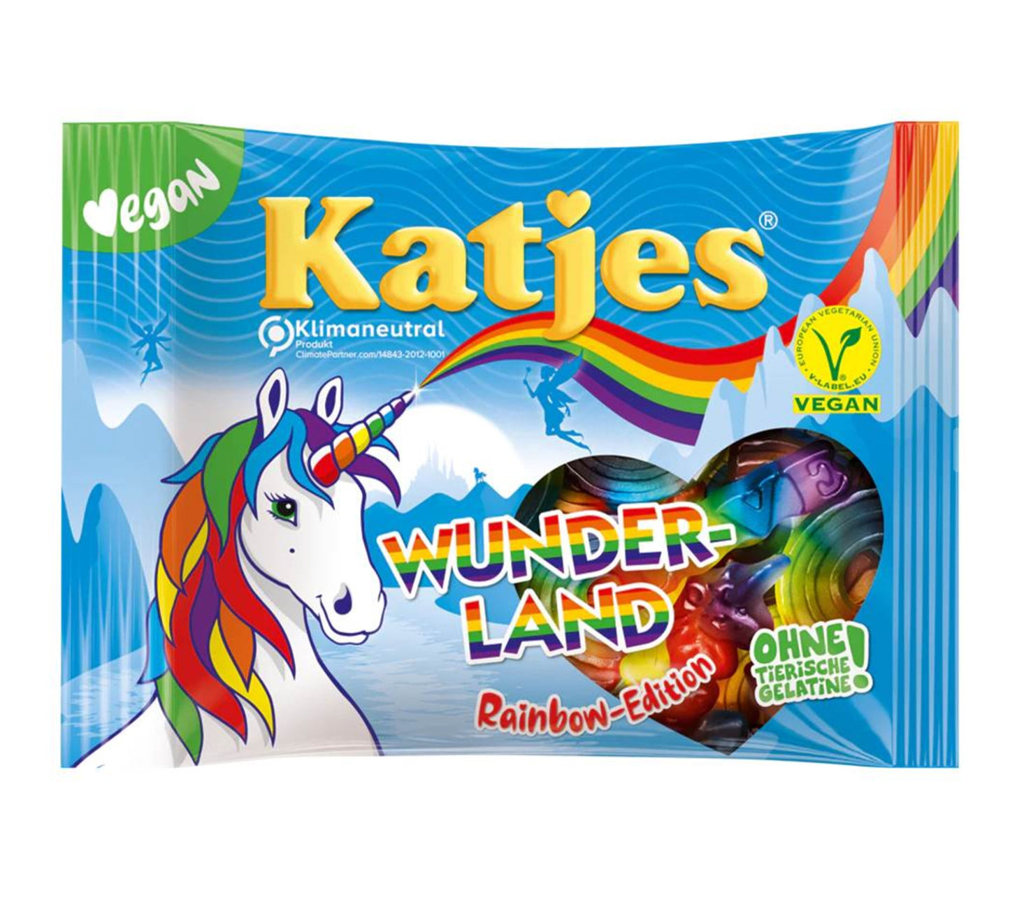 Katjes Wunderland Rainbow Edition Vegan 175g