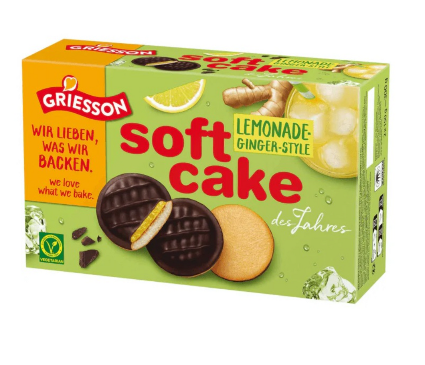 Griesson Soft Cake Lemonade Ginger