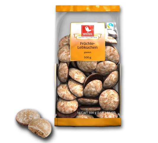 Weiss Früchte Lebkuchen