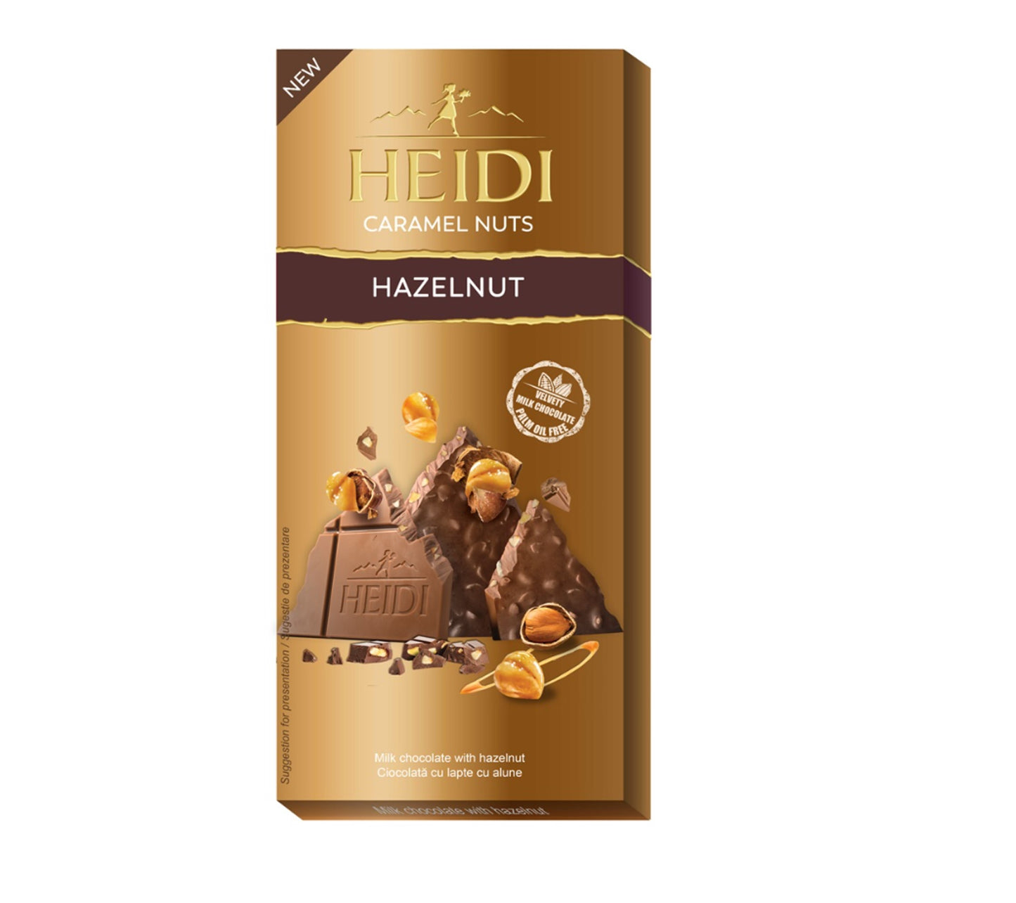 Heidi Caramel Nuts Hazelnut (80g)