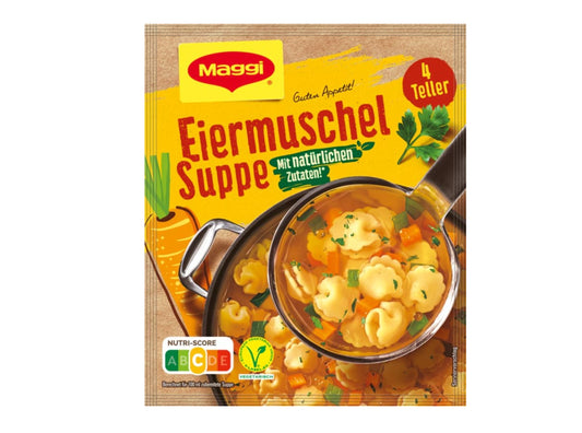 Maggi Egg Shell Soup (Eiermuschelsuppe)