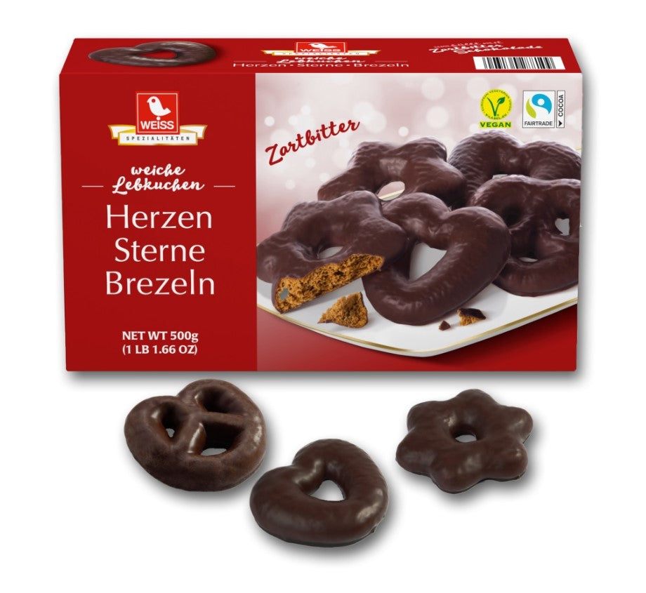 Weiss Schokoladen-Lebkuchen Zartbitter