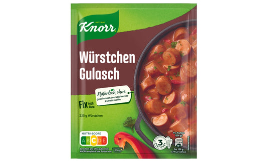 Knorr Fix Würstchen Gulasch