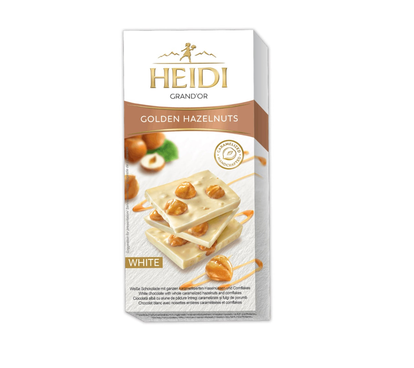 Heidi Grand'Or Golden Hazelnuts White (100g)