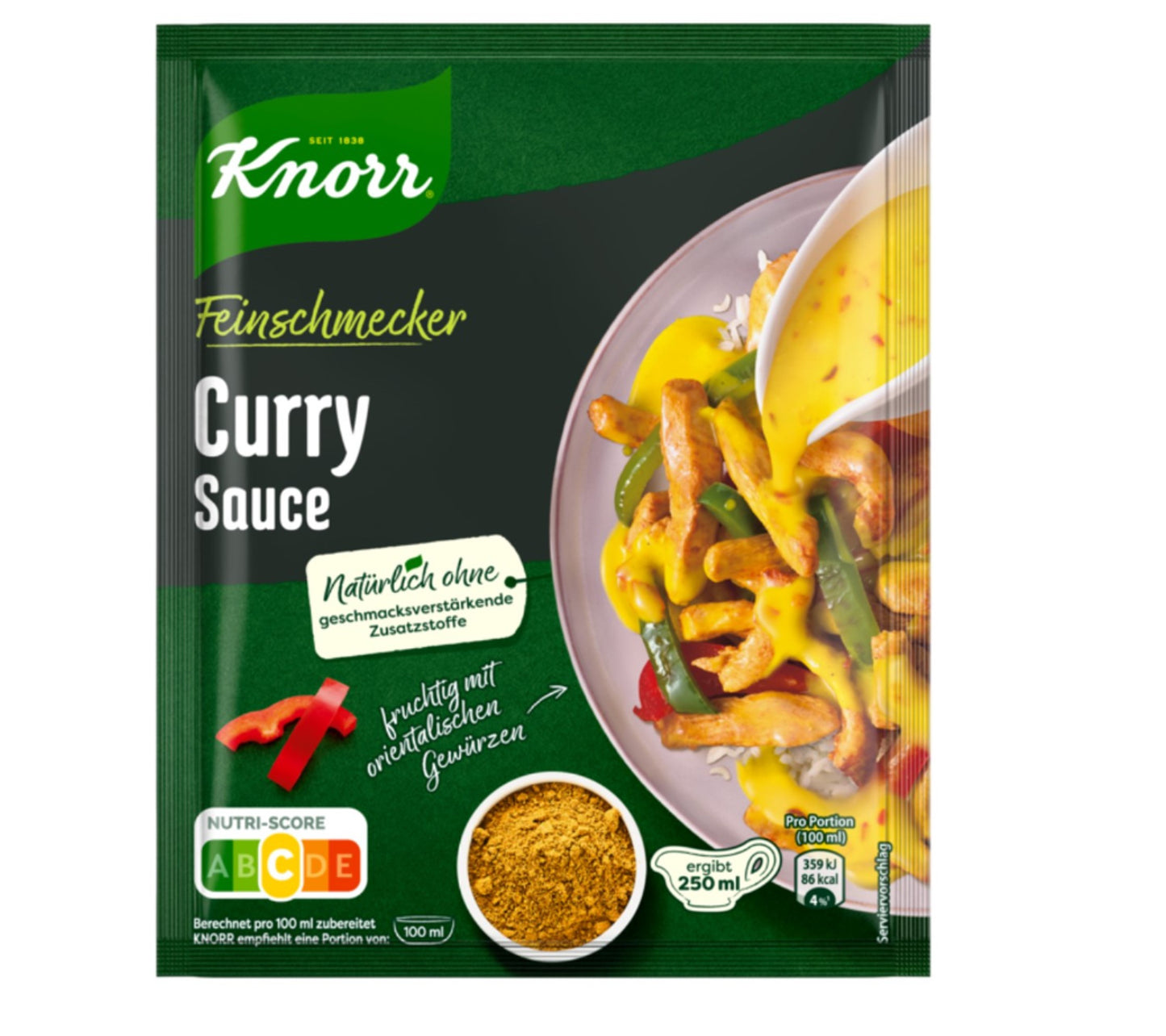 Knorr Feinschmecker Curry Sauce