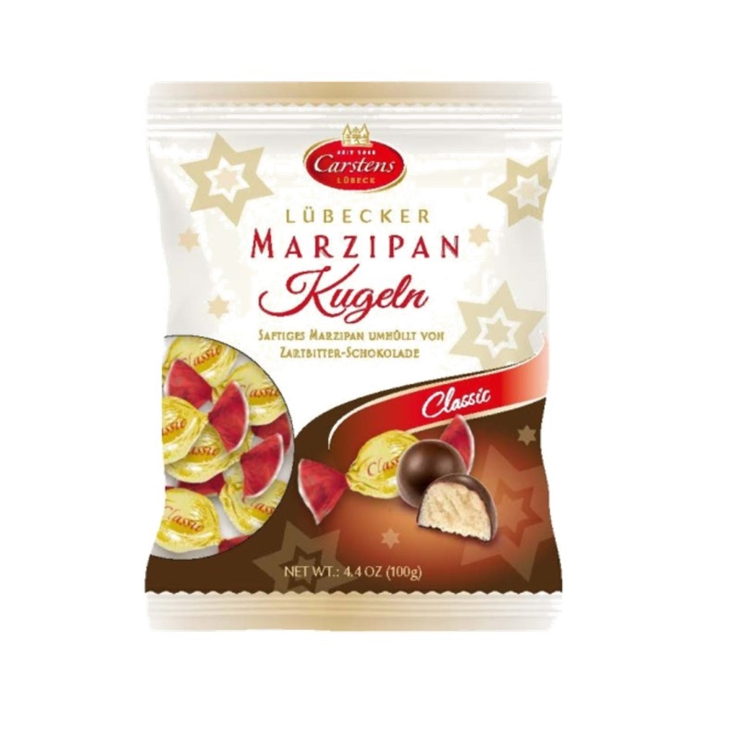 Carstens Marzipan Kugeln Classic (100g)