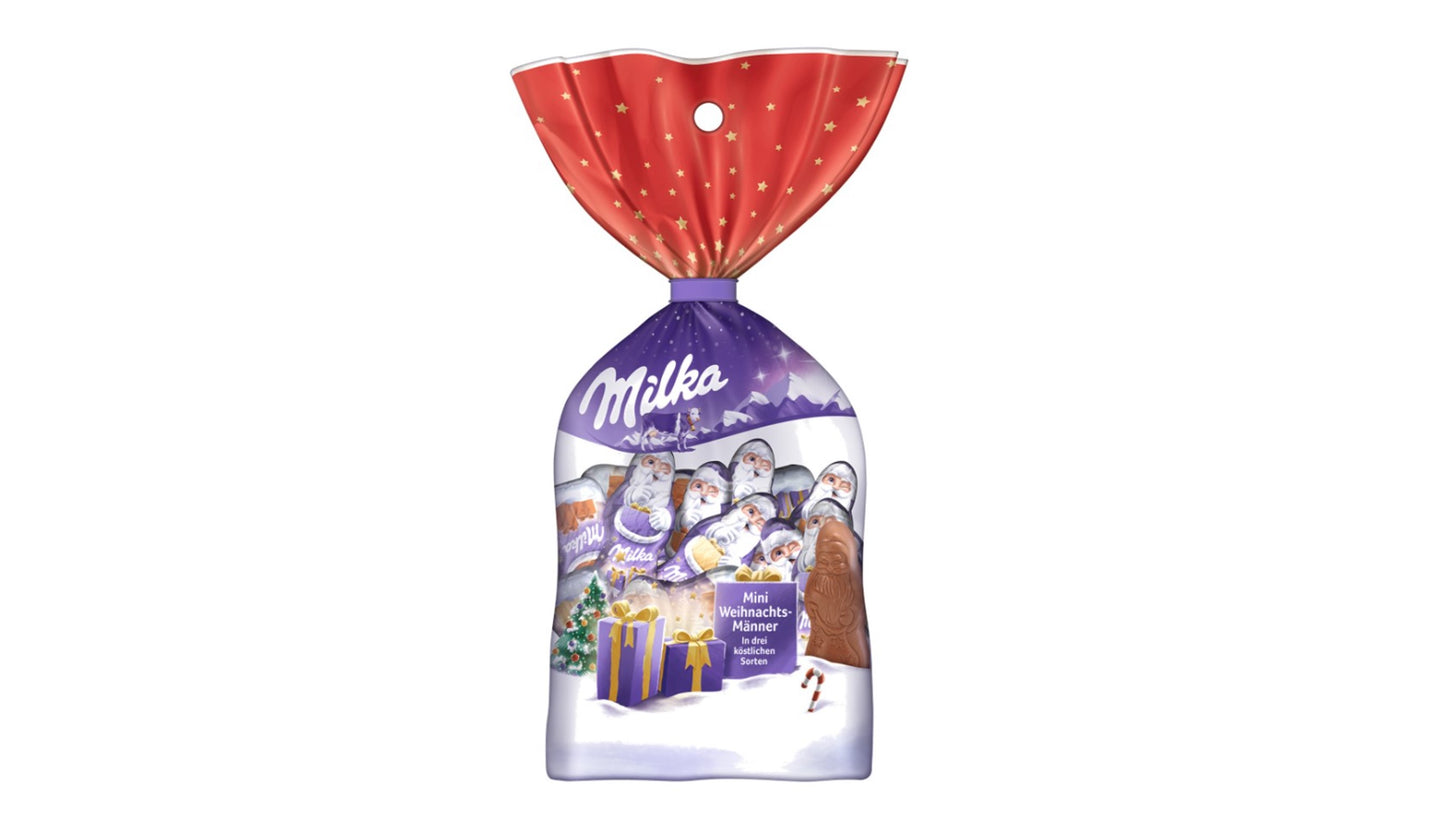 Milka Mini Weihnachtsmänner (120g)