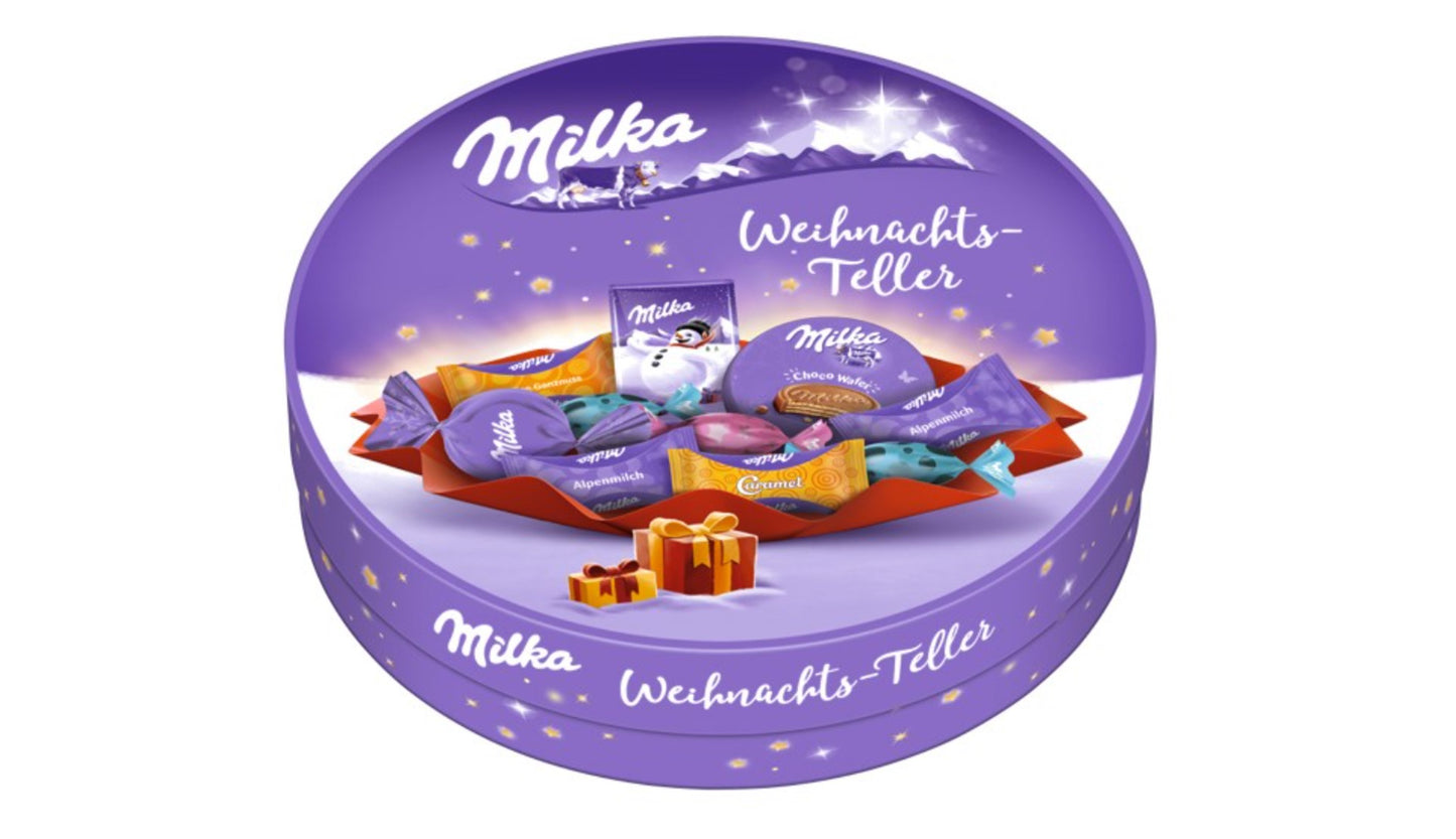 Milka Weihnachtsteller (190g)