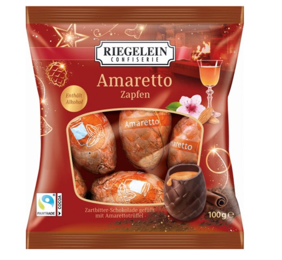 Riegelein Amaretto Zapfen with Loop