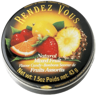 Rendezvous Mixed Fruit Candy Tin