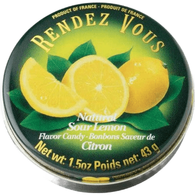 Rendezvous Sour Lemon Candy Tin – One Stop German Shop