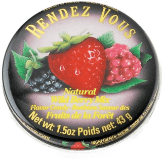 Rendezvous Wild Berry Candy Tin