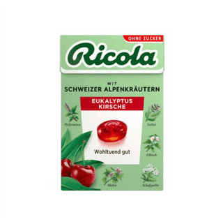 Ricola Box Eucalyptus-Cherry Sugar free