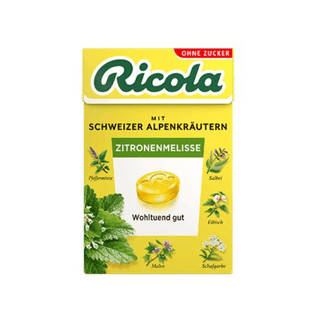 Ricola Box Lemon Balm Sugar free