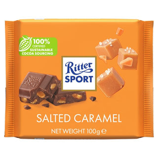 german caramel chocolate bar from ritter sport