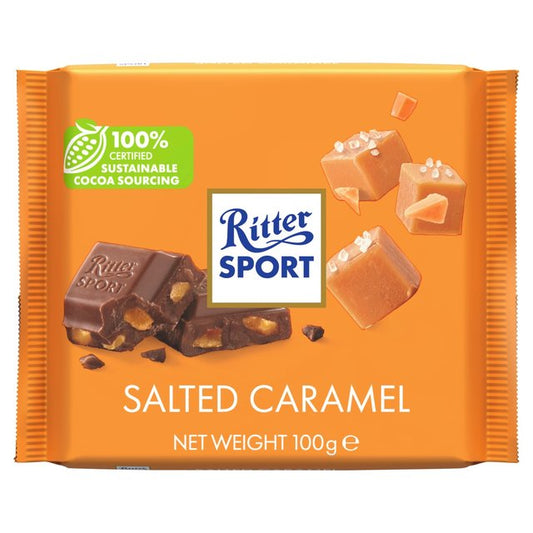 Ritter Sport Milk with Crunchy Salted Caramel