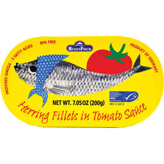 Rügenfisch Retro Herring in Tomato Sauce