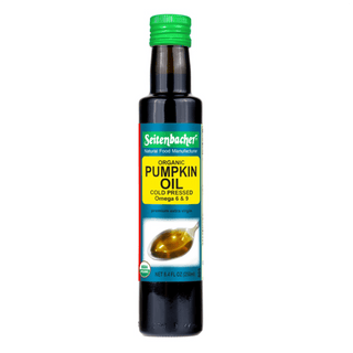 german organic pumpkin seed oil from seitenbacher