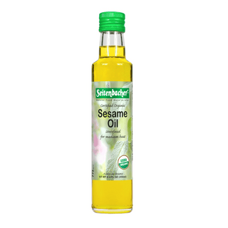 german organic sesame oil from seitenbacher
