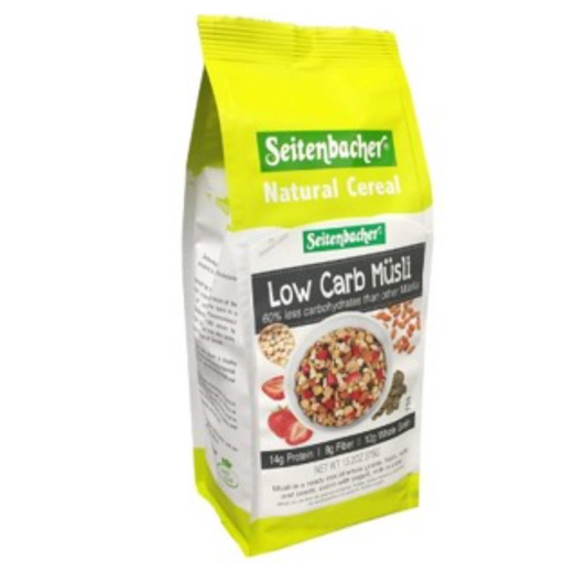 Seitenbacher Low Carb Müsli Srawberry & Choco