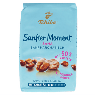 german coffee beans 50% caffeine from Tchibo