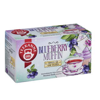 german blueberry muffin flavored tea from teekanne
