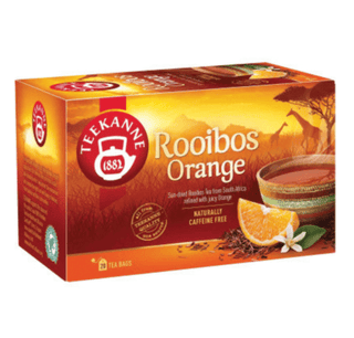 german roobios orange tea from teekanne