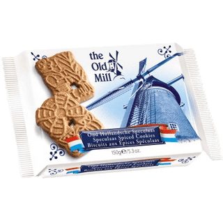 Traditional Dutch-style Speculaas spiced cookies.