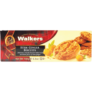 Walkers Stem Ginger Cookies Box Chocolate Candy