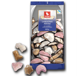 Weiss Lebkuchen Allerlei Large 600g