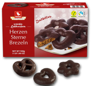 Weiss Schokoladen-Lebkuchen Zartbitter